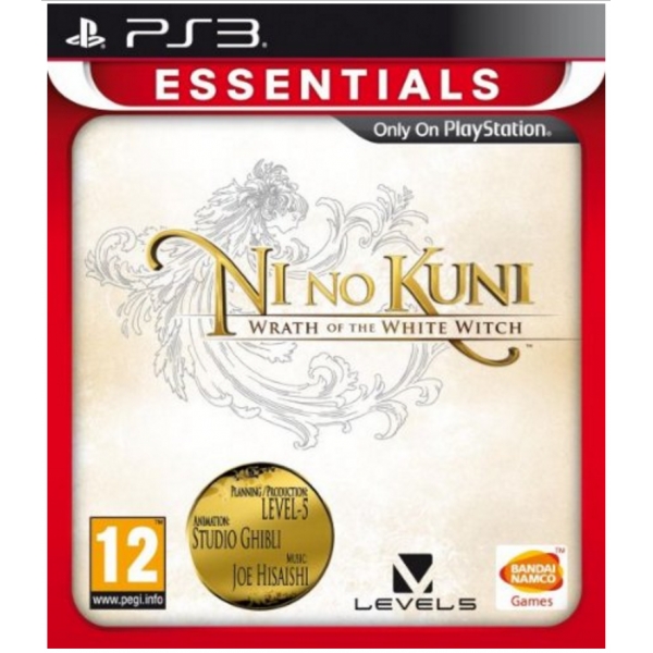 Ni No Kuni Wrath Of The White Witch PS3 Game (Essentials) Ni No Kuni Wrath Of The White Witch PS3 Game (Essentials)